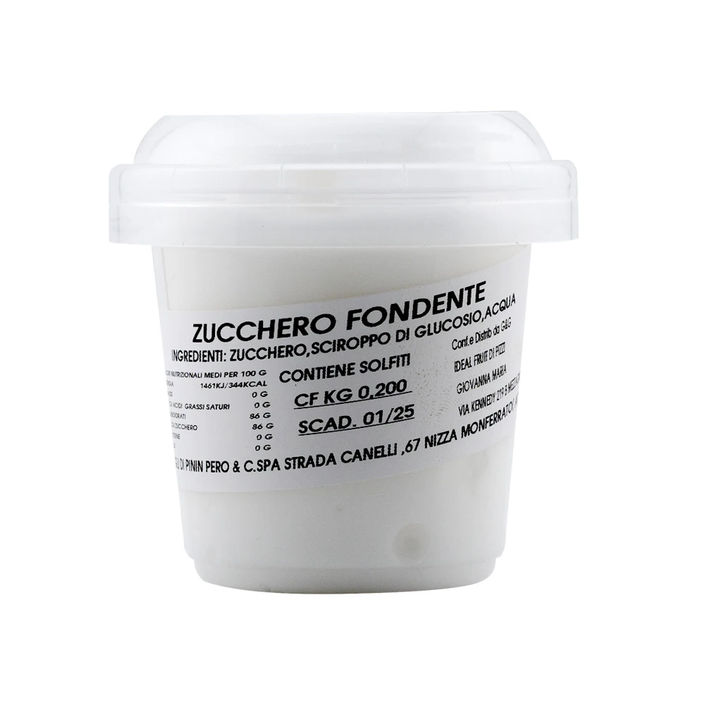 G&G Ideal Fruit Zucchero Fondente 100g
