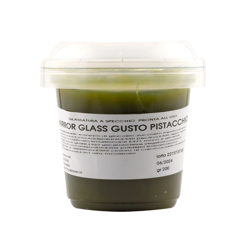 G&G Ideal Fruit Mirror Glass al Pistacchio 200g
