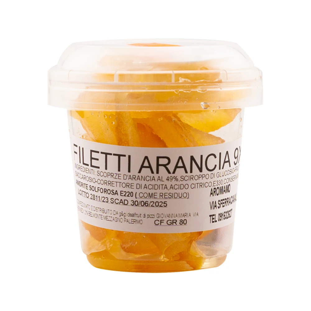 G&G Ideal Fruit Filetti di Arancia 80g