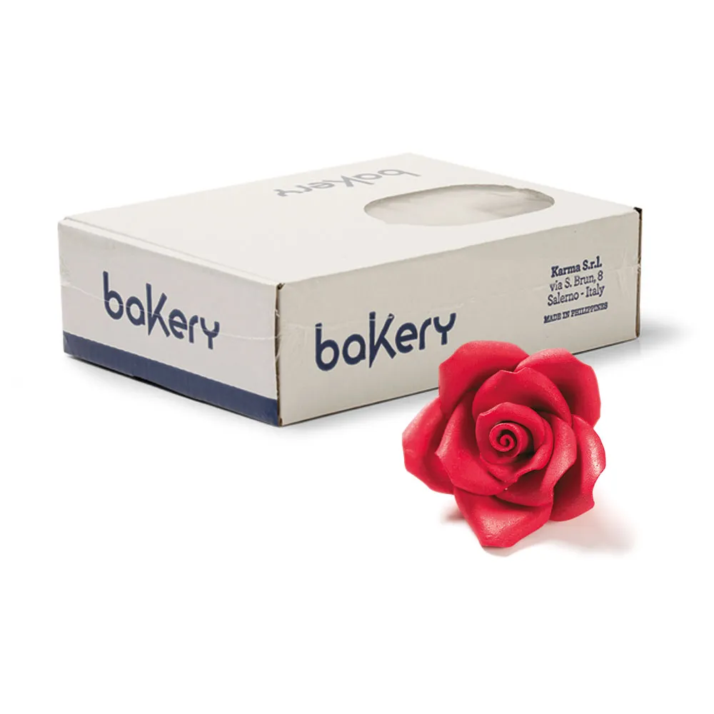 Decora Rose in zucchero grandi linea Bakery Vari Colori